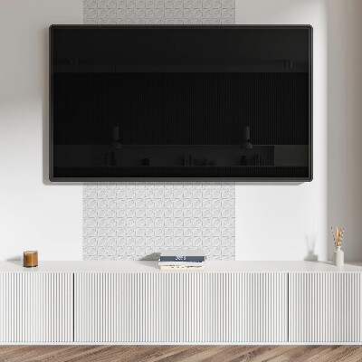 Revêtement mural intérieur Ondes en 3D