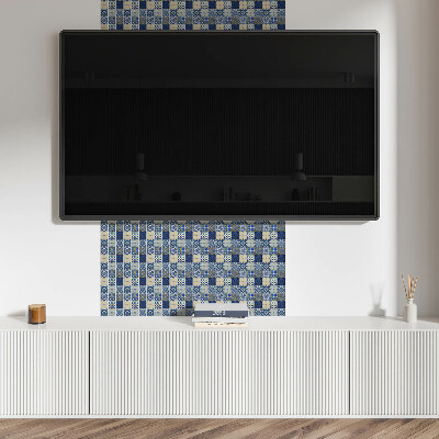Panneau décoratif intérieur Motif de carreaux de mosaïque