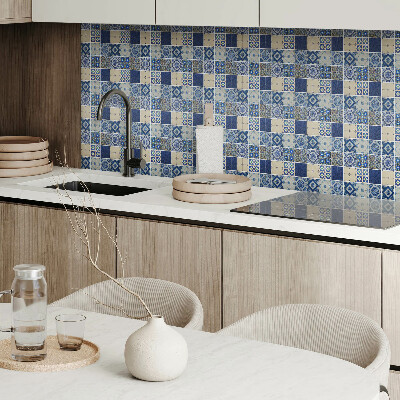Panneau décoratif intérieur Motif de carreaux de mosaïque
