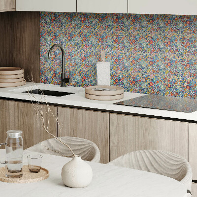Panneau décoratif intérieur Motif mandala multicolore