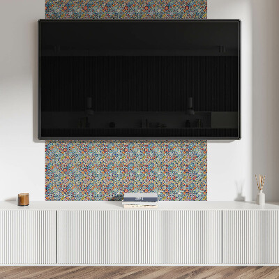 Panneau décoratif intérieur Motif mandala multicolore