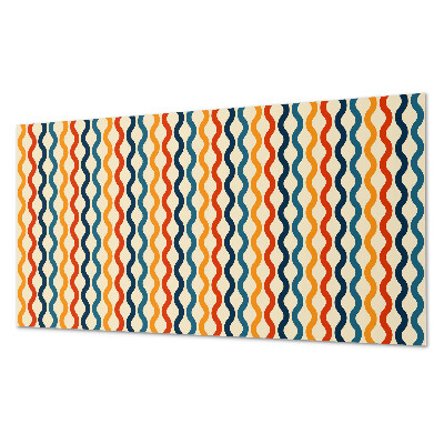 Panneau décoratif intérieur Des vagues dans un motif rythmique