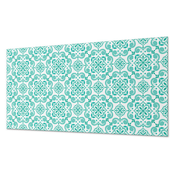 Panneau mural pvc Motif floral avec ornements