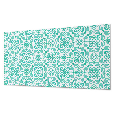Panneau mural pvc Motif floral avec ornements