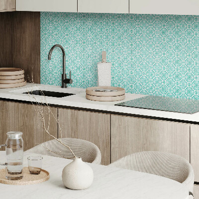 Panneau mural pvc Motif floral avec ornements