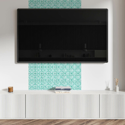 Panneau mural pvc Motif floral avec ornements