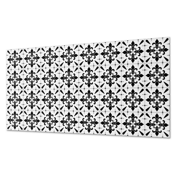 Panneau décoratif intérieur Motifs floraux croisés