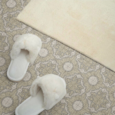 Panneau mural pvc Motif mosaïque avec des cercles