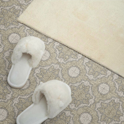 Panneau mural pvc Motif mosaïque avec des cercles