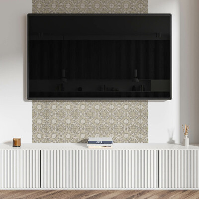 Panneau mural pvc Motif mosaïque avec des cercles