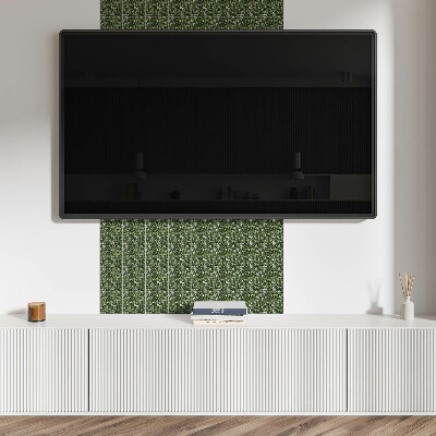 Revêtement mural intérieur Motif floral avec des feuilles