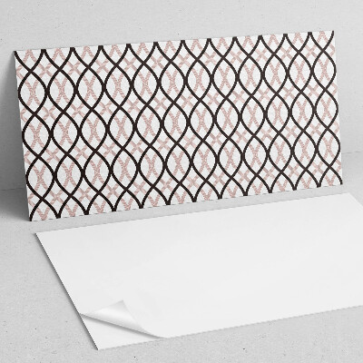 Panneau décoratif intérieur Motif de lignes ondulées