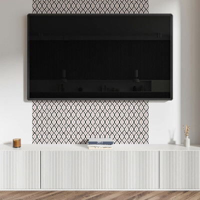 Panneau décoratif intérieur Motif de lignes ondulées