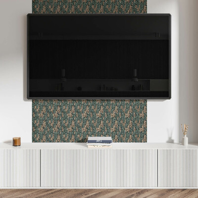Revêtement mural intérieur Motif de feuille 2D