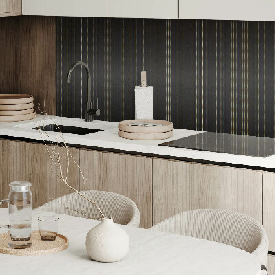 Panneau mural pvc Lignes verticales en rythme