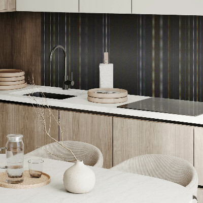 Panneau mural pvc Lignes verticales en rythme