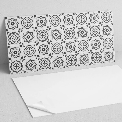 Panneau décoratif intérieur Motifs géométriques en carrés