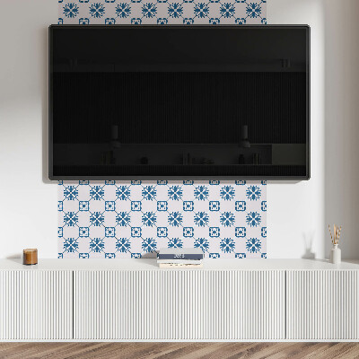 Revêtement mural intérieur Motif floral avec des feuilles