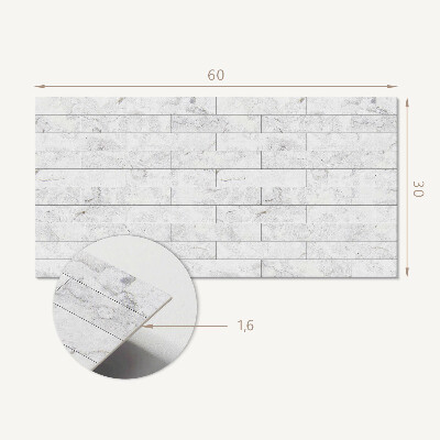 Panneau mural pvc Motif imitant le marbre