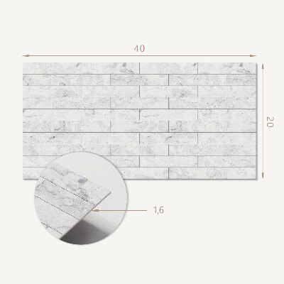 Panneau mural pvc Motif imitant le marbre