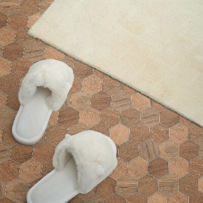 Revêtement mural intérieur Motif de carreaux hexagonaux