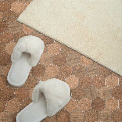 Revêtement mural intérieur Motif de carreaux hexagonaux