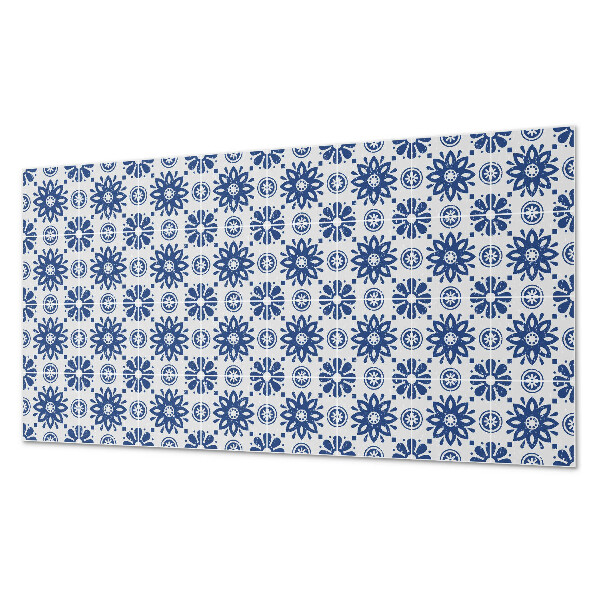 Panneau mural pvc Motif floral sur le fond