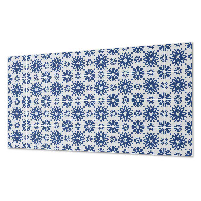 Panneau mural pvc Motif floral sur le fond