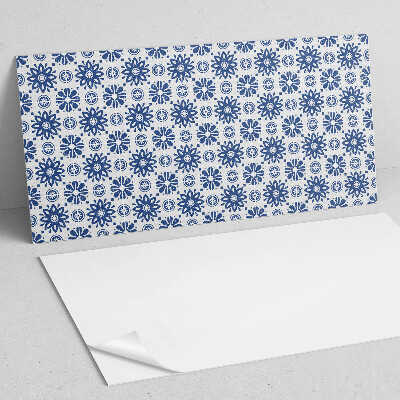 Panneau mural pvc Motif floral sur le fond