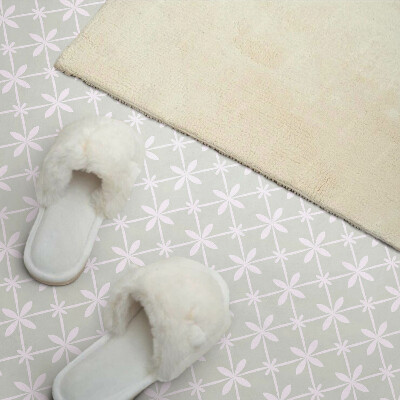 Panneau mural pvc Motif floral en maille