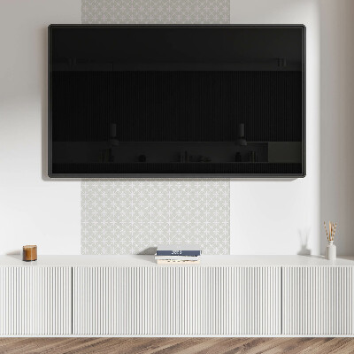 Panneau mural pvc Motif floral en maille