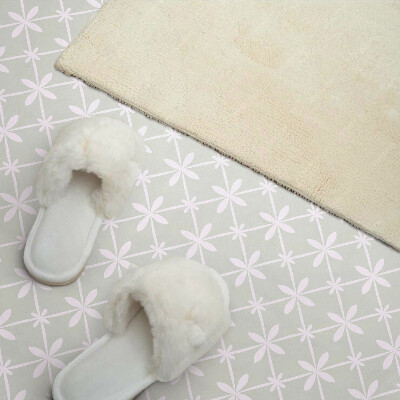 Panneau mural pvc Motif floral en maille