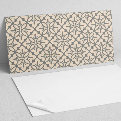 Panneau décoratif intérieur Motif floral avec détails