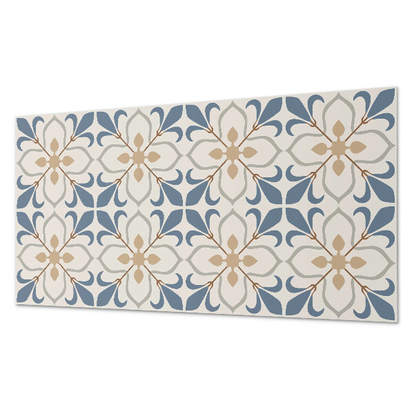 Revêtement mural intérieur Motif floral avec des feuilles