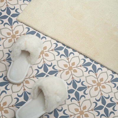 Revêtement mural intérieur Motif floral avec des feuilles