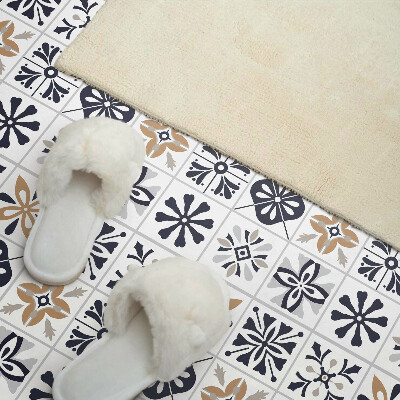 Panneau décoratif intérieur Motifs décoratifs dans les carreaux