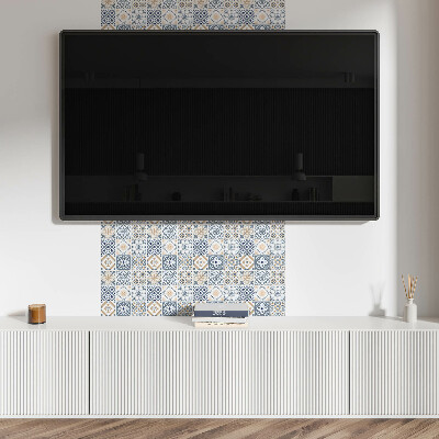 Revêtement mural intérieur Motifs de mosaïque à carreaux