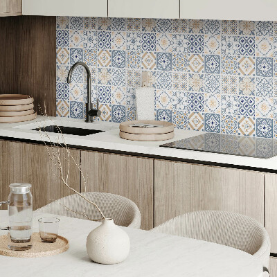 Revêtement mural intérieur Motifs de mosaïque à carreaux