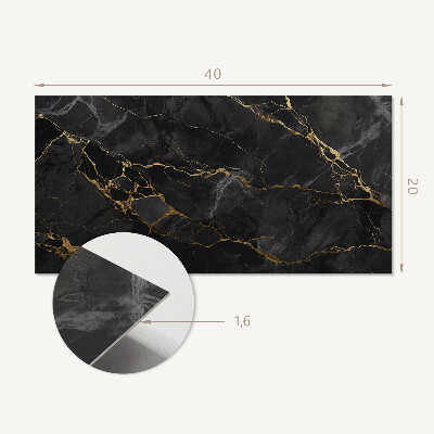 Panneau mural pvc Marbre élégant avec veines