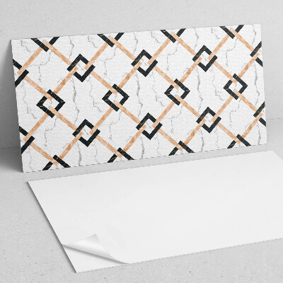 Panneau décoratif intérieur Motifs géométriques en marbre