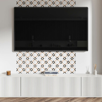 Panneau décoratif intérieur Motifs géométriques en marbre