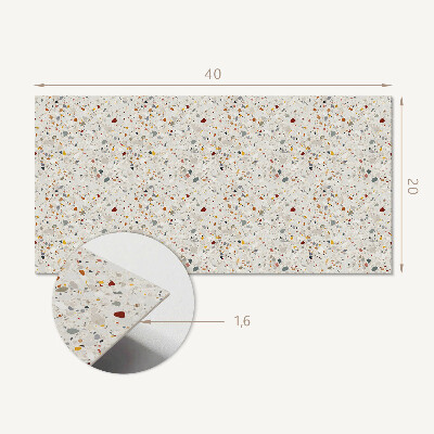 Revêtement mural intérieur Motif avec différentes formes