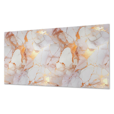 Panneau décoratif intérieur Marbre élégant avec veines