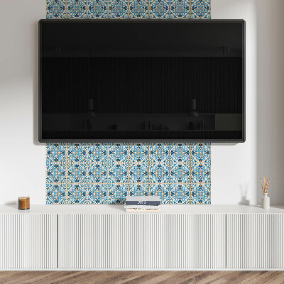 Panneau mural pvc Motif végétal en symétrie