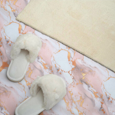 Panneau décoratif intérieur Motif en marbre avec des accents