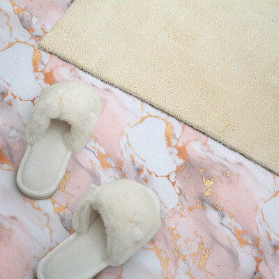 Panneau décoratif intérieur Motif en marbre avec des accents