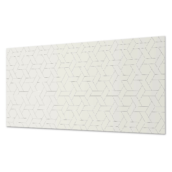 Panneau mural pvc Motif hexagonal géométrique