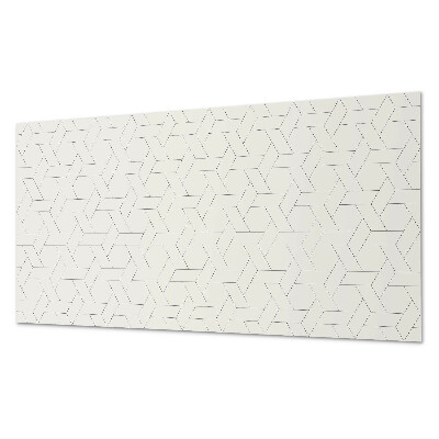 Panneau mural pvc Motif hexagonal géométrique