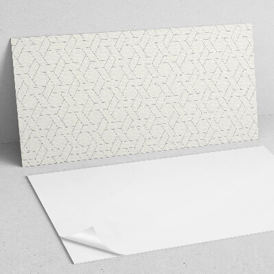 Panneau mural pvc Motif hexagonal géométrique