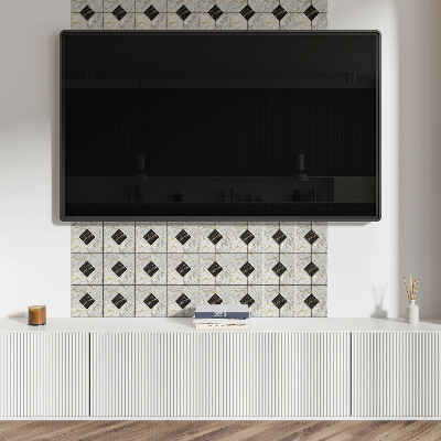 Revêtement mural intérieur Motif de marbre élégant